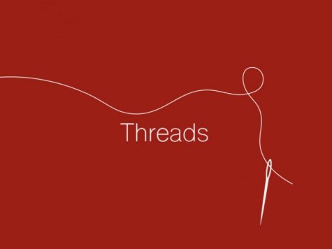 Threads poster designed by Delaney Otjes.