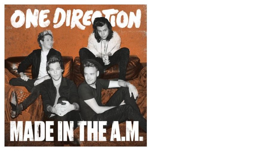 Album cover for One Directions Made in the A.M.
