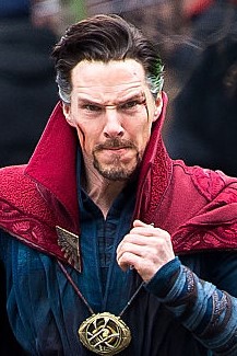 NEW YORK, NEW YORK - APRIL 02:  Actor Benedict Cumberbatch is seen filming Doctor Strange on location on April 2, 2016 in New York City.  (Photo by Michael Stewart/GC Images)