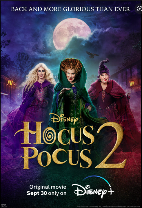 Nearly 30 years later, the Sanderson Sisters return under the direction of Anne Fletcher, and terrorize Salem, Massachusetts in their All Hallows’ Eve antics.
