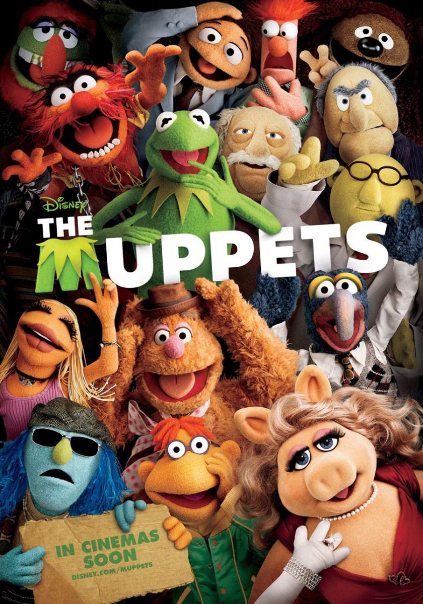 The poster for the 2011 Muppet Movie (credit: Walt Disney Company.)