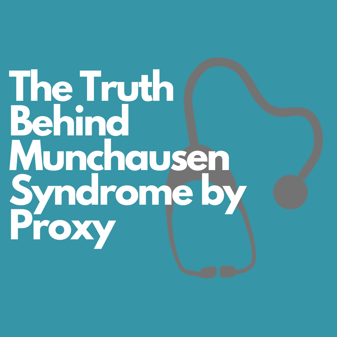 Munchausen Syndrome by Proxy is a mental illness and a form of child abuse in which the caretaker of a child either makes up fake symptoms or causes real symptoms to make it look like the child is sick.