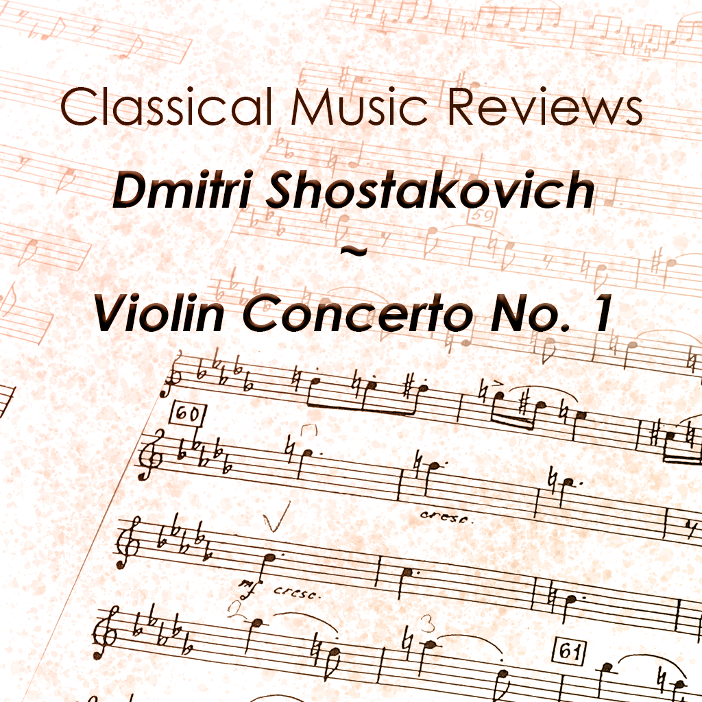 “Sheet music from movement 2 of Shostakovich’s First Violin Concerto. 