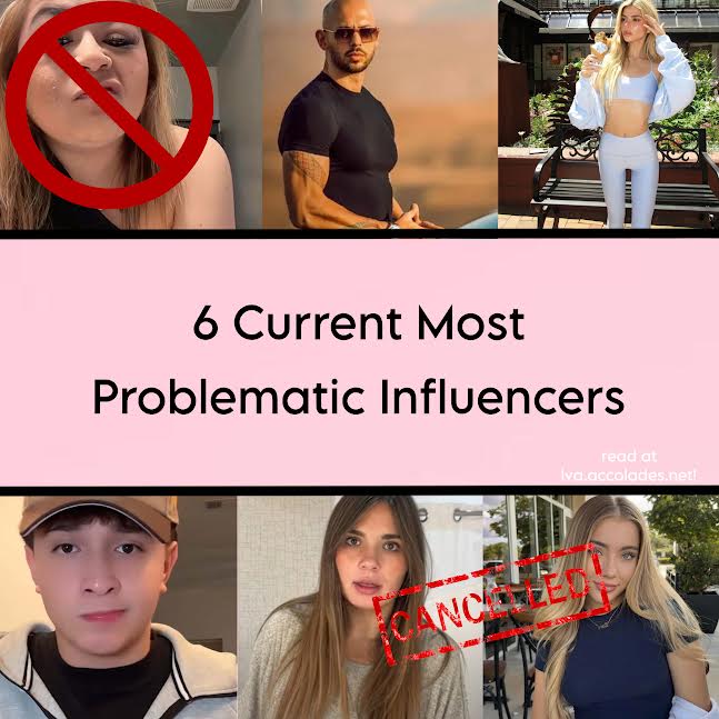 Six Current Most Problematic Influencers