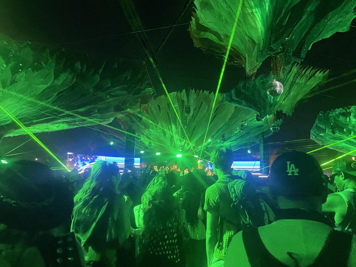 The Do Lab is a small stage area for DJ’s, club artists, and surprise guests to play music and party. At night light and lasers light up the area and it’s a fun place to dance the night away.