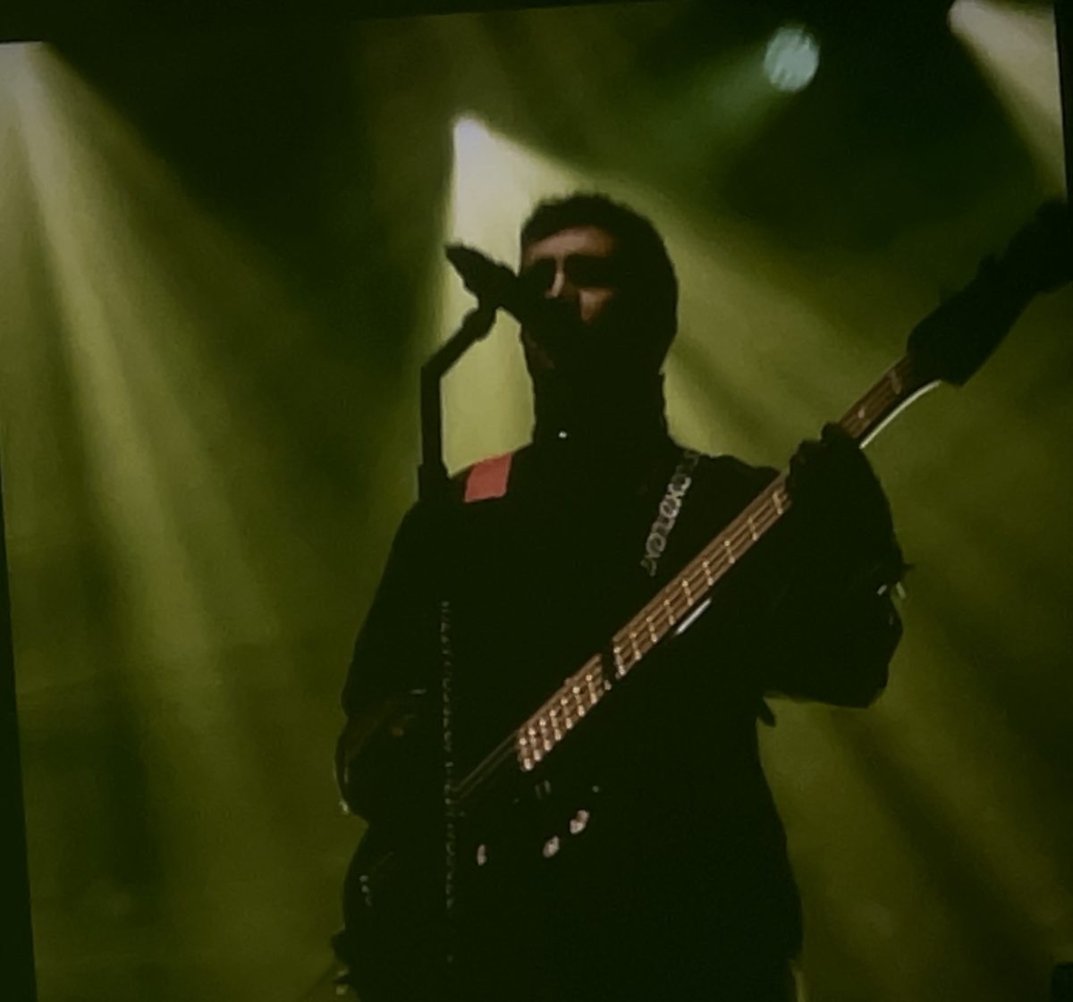 Tyler Joseph singing during 'Jumpsuit.'