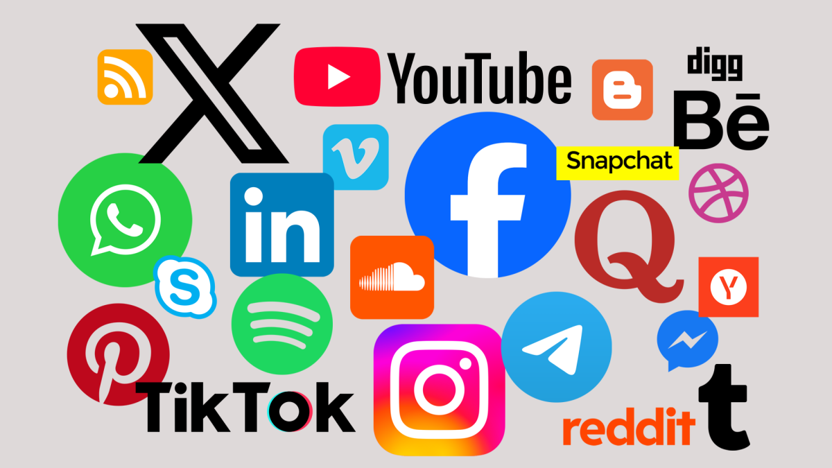 Social media apps are used to express oneself and gain an audience with which the creator can interact. Some apps pay Creators/Influencers for posting, making that their job. (Image from wikicommons)