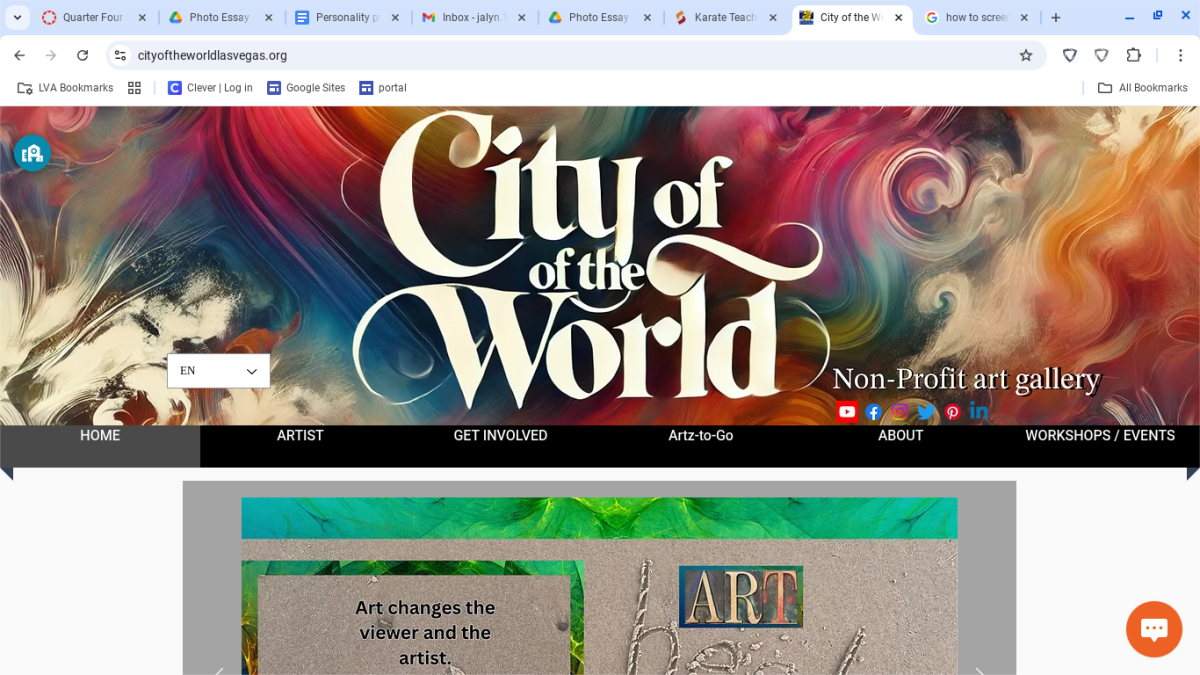 City of World's website