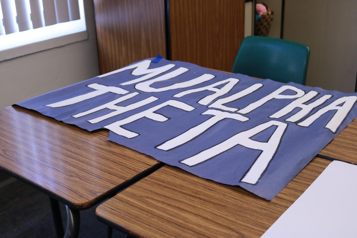 Mu Alpha Theta is a club organized by Ms. Prezgay at F-12 every Friday second half. It mainly focuses on math competitions, puzzles/games, a look into STEM careers, tutoring, or math in general. The members in Mu Alpha Theta were making posters for the club fair last Friday for promotions.