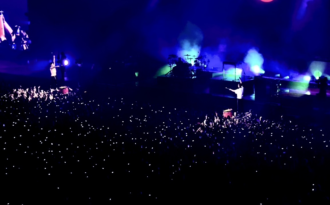 Twenty One Pilots during ‘Trees’ LA Night 2